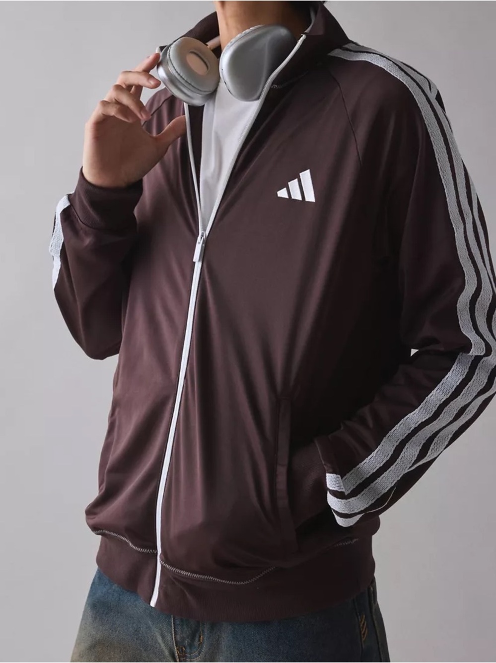 NWOT Adidas Sport Craft Full Zip Track Jacket Size Large